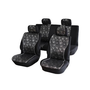 YH23404BK Knitted Car Seat Cover