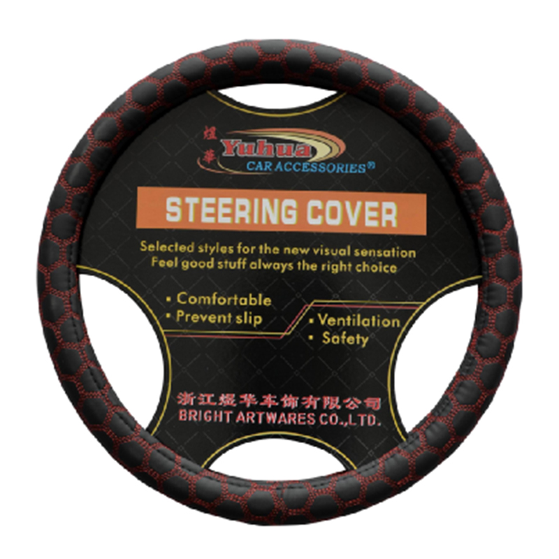 YHA5133 Knitted Car Steering Wheel Cover